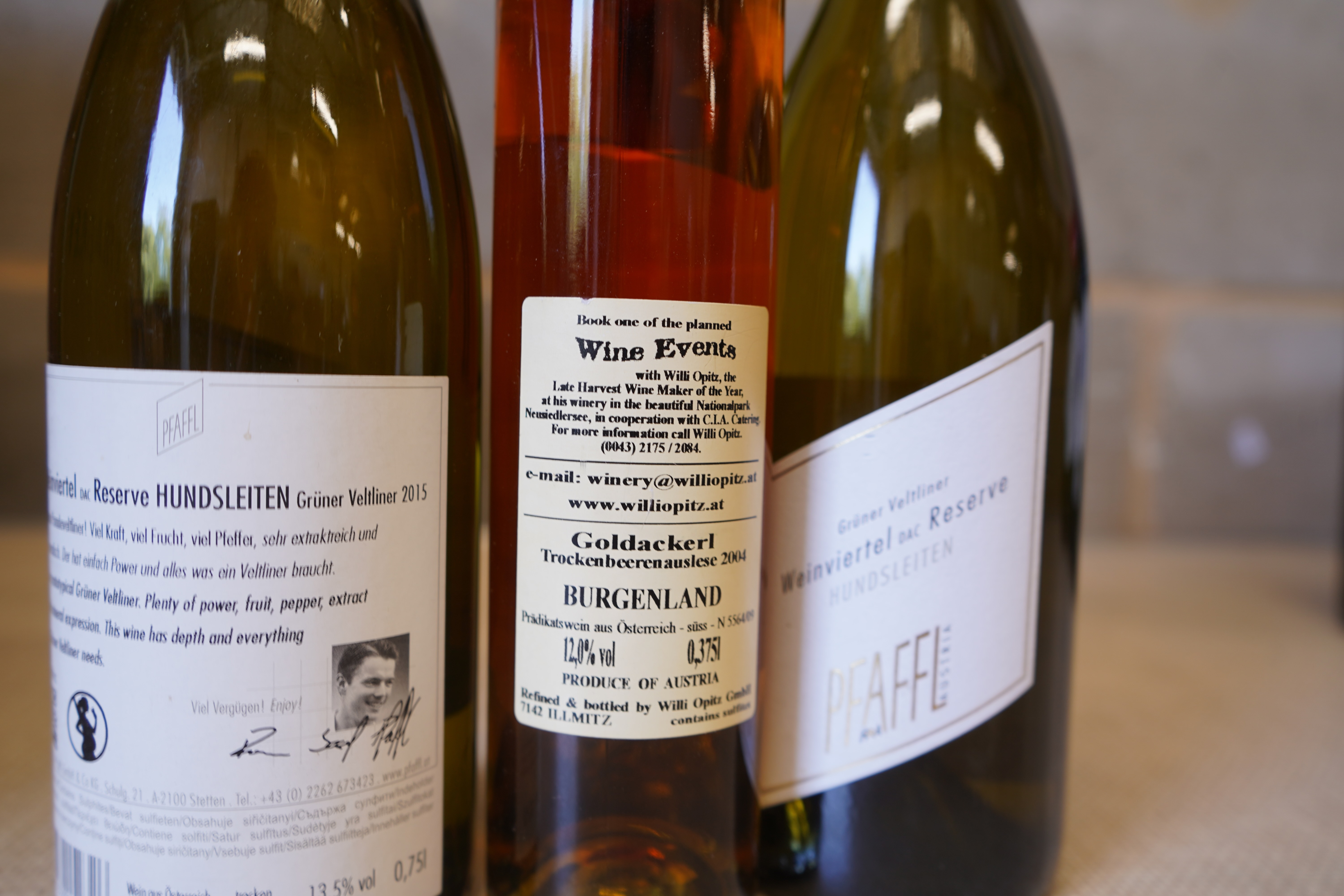 Austrian white wine: A mixed parcel